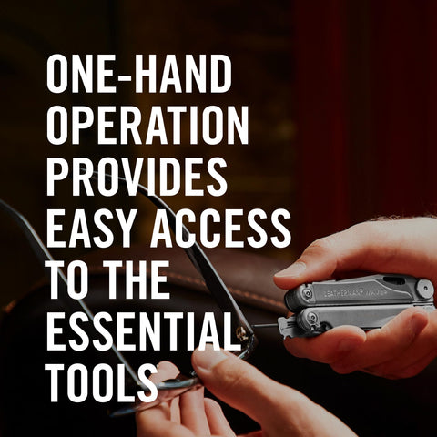 LEATHERMAN Wave+ compact tool for everyday carry and reliability.
