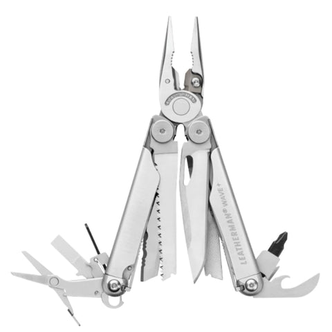 LEATHERMAN Wave+ full tool for versatile DIY and outdoor fixes.