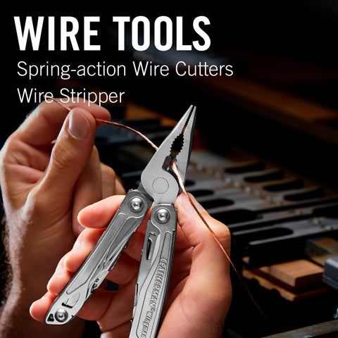 Leatherman Wingman can opener ready for quick access on the go.