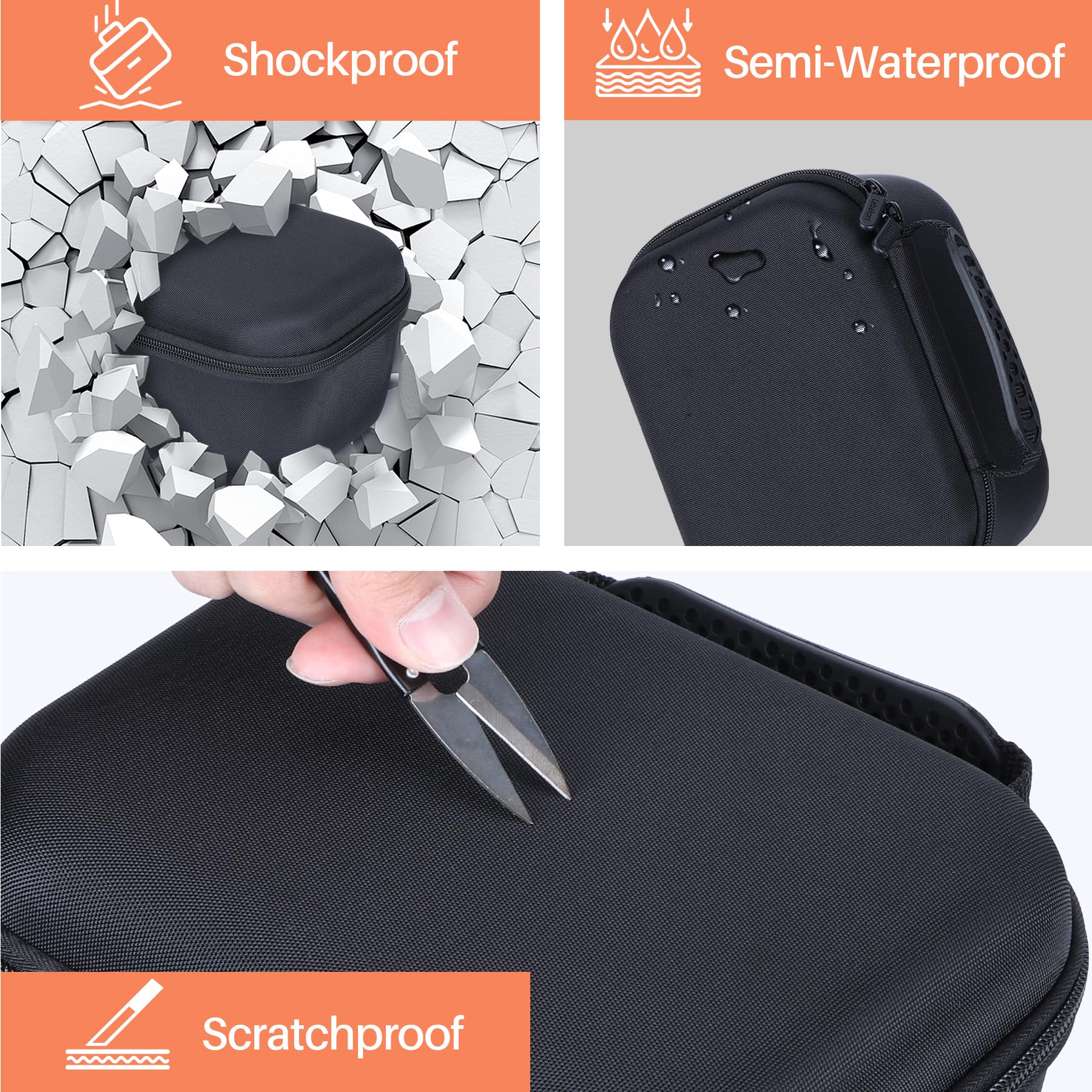 Lebakort carry handle enables portable protection anywhere