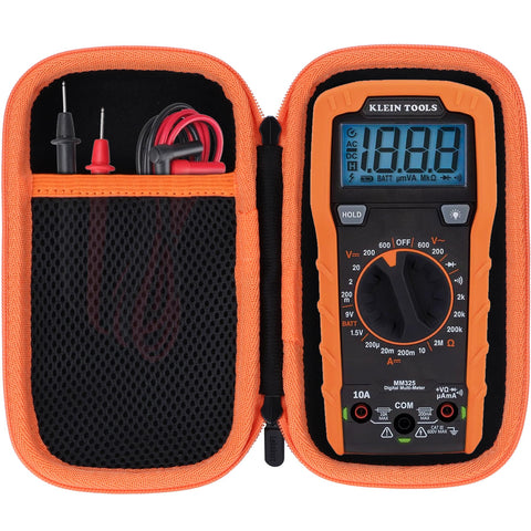 Lebakort case for Klein 69355 front view protects your meter on the go.