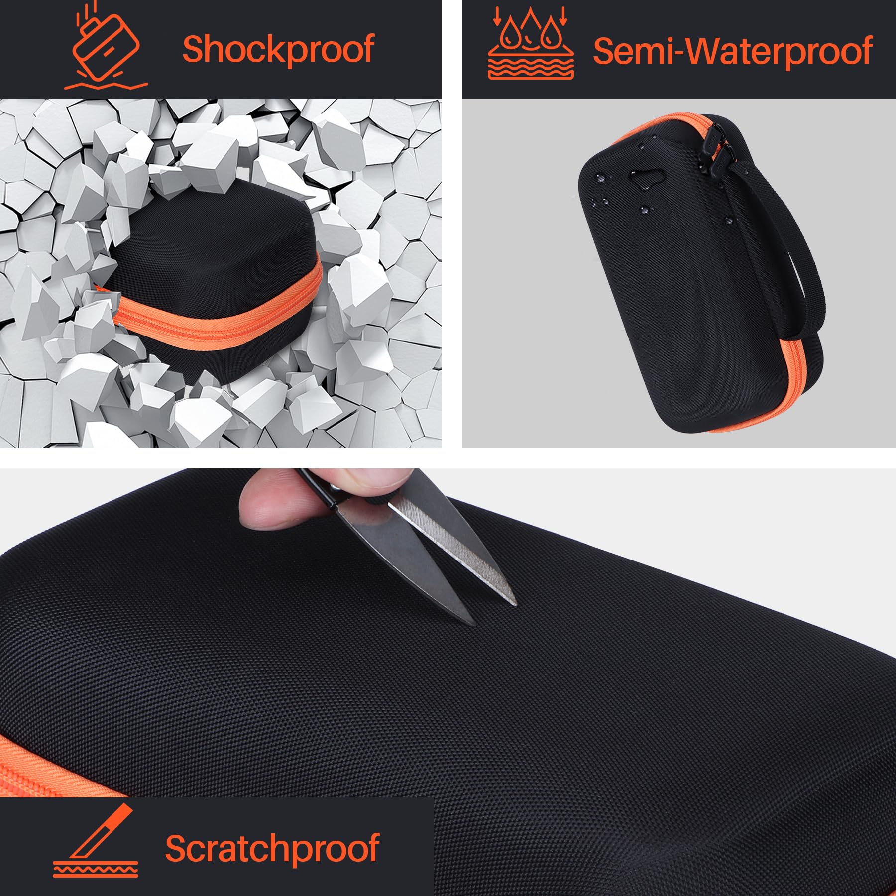 Lebakort Klein antistatic lining reduces static risk during transport.