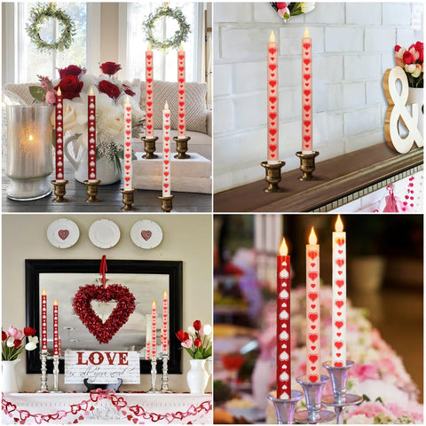 Lebaley gift pack valentines day candles for romance.