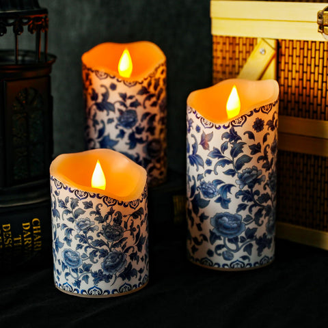 Lebaley patio tabletop candle offers safe outdoor ambiance.