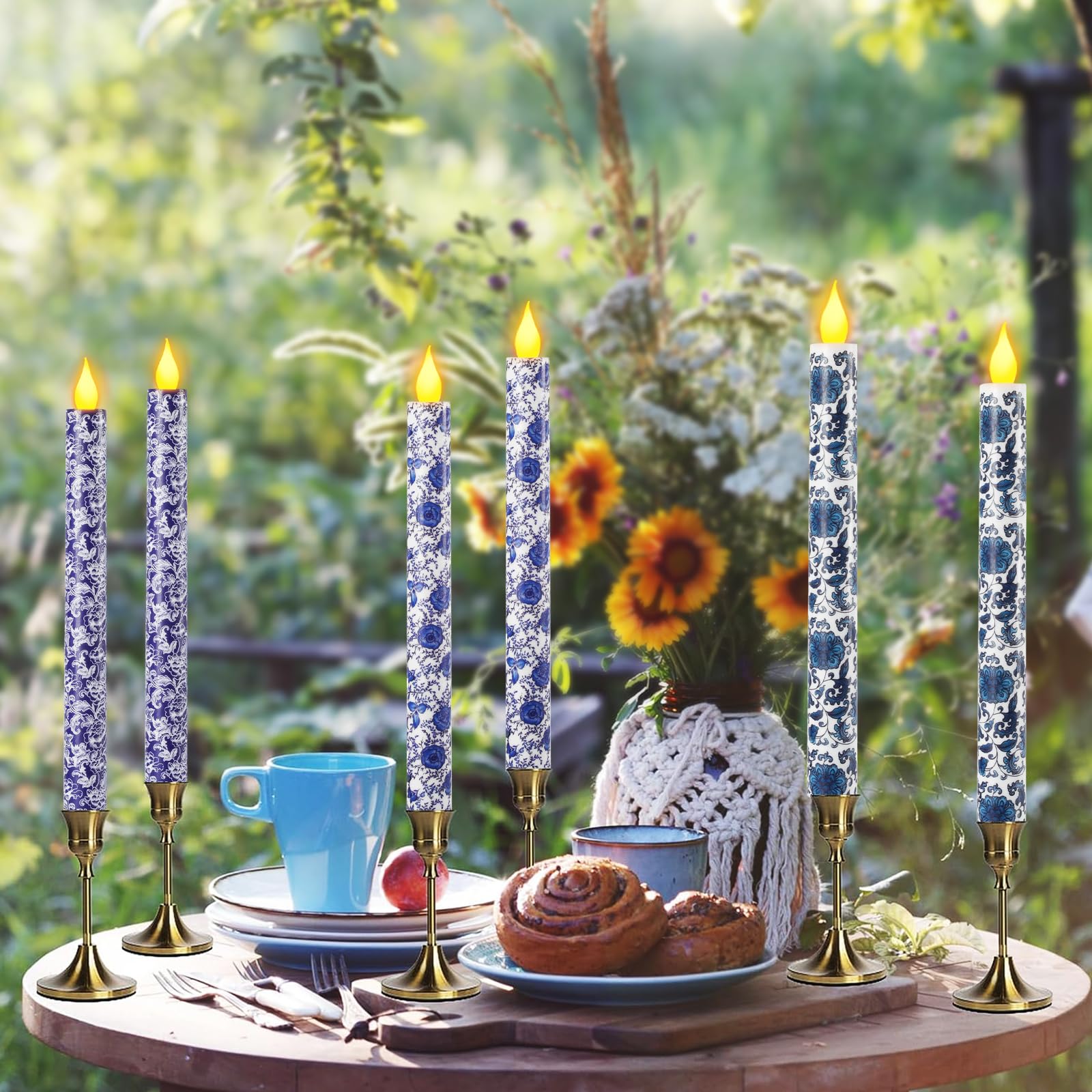 Lebaley chinoiserie candles gift pack for celebrations and decor