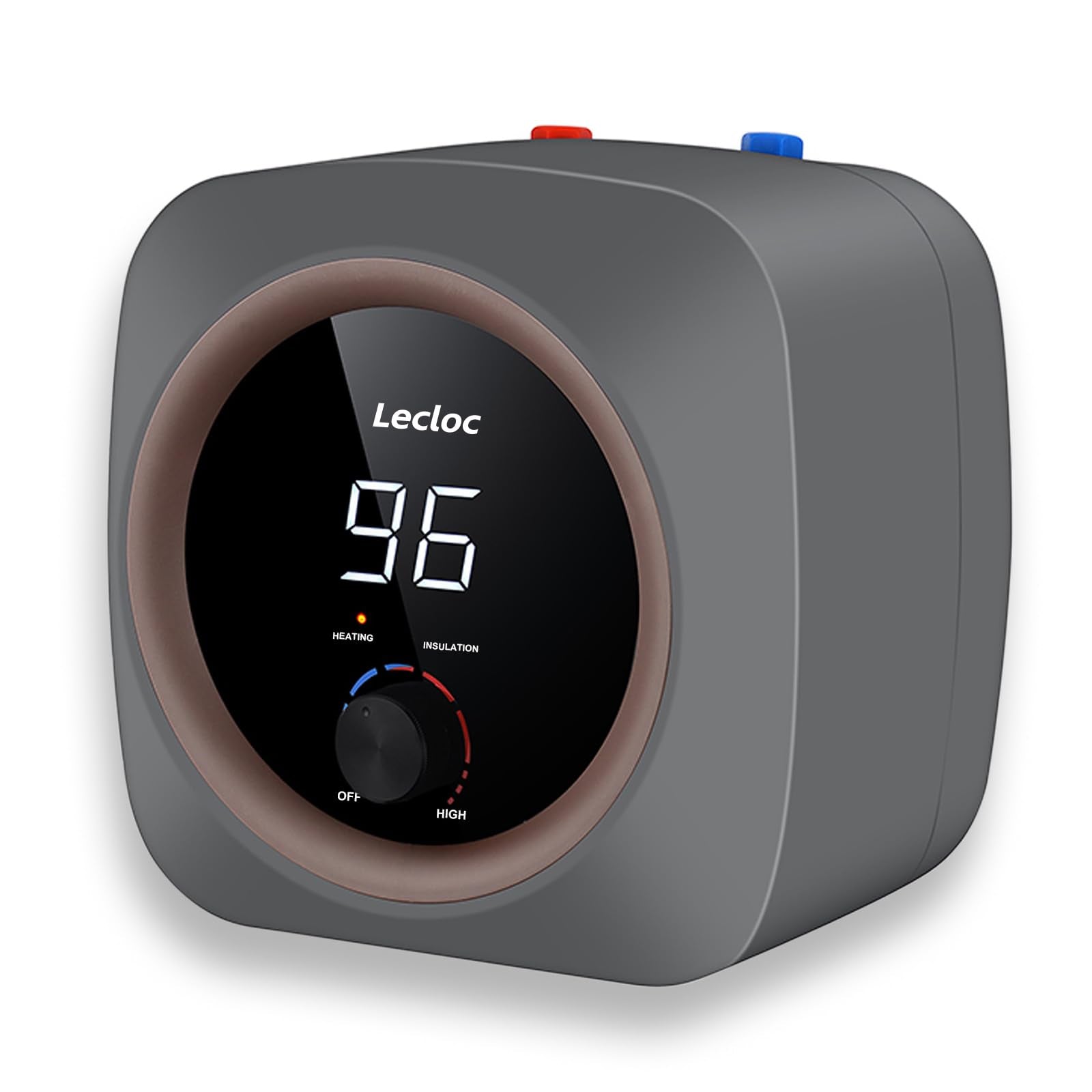 LECLOC under-sink heater with LED display for precise temperature control