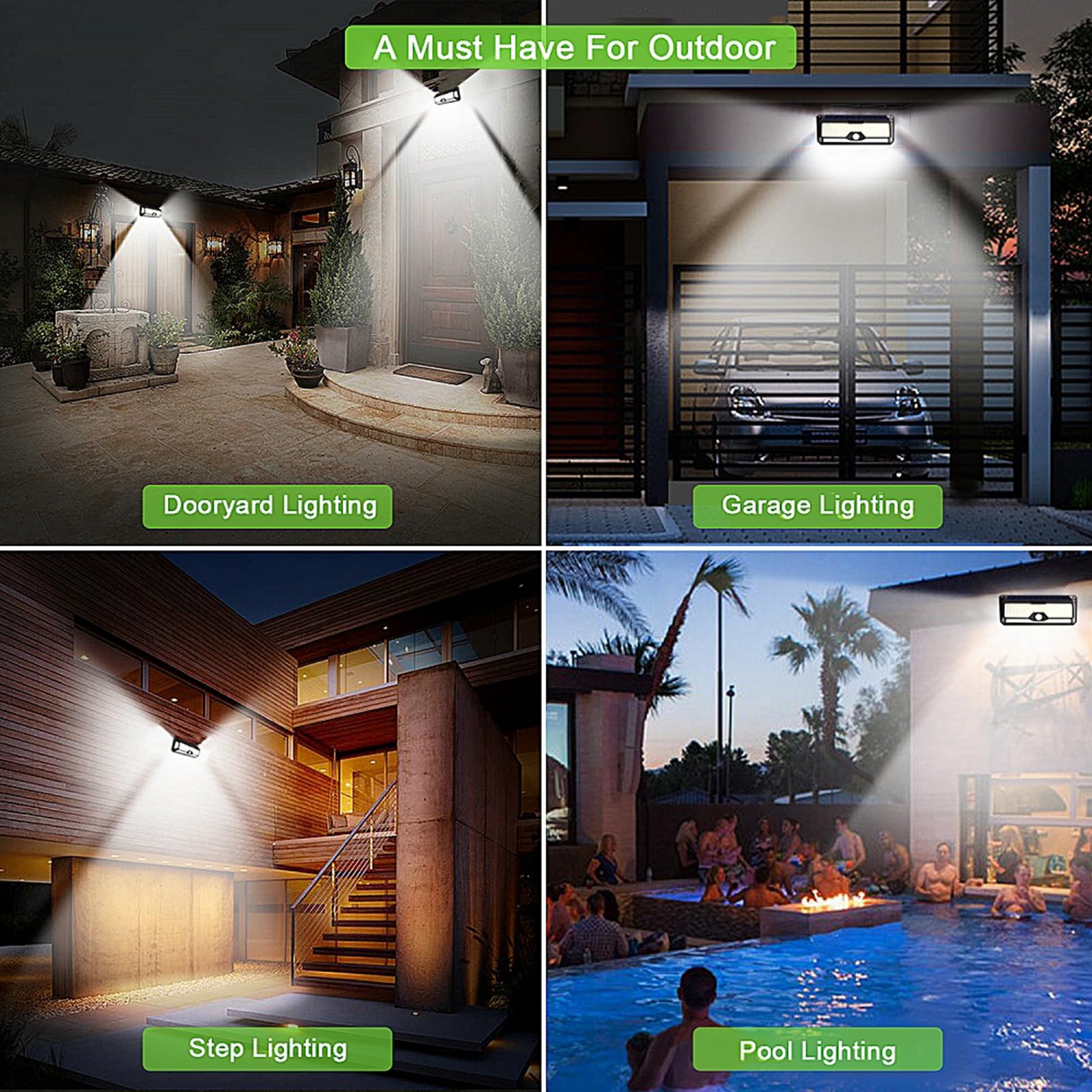 LECLSTAR night-time security light enhances property safety with motion-triggered lighting
