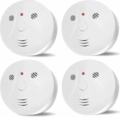 Lecoolife four-pack detectors pack shot for reliable home safety