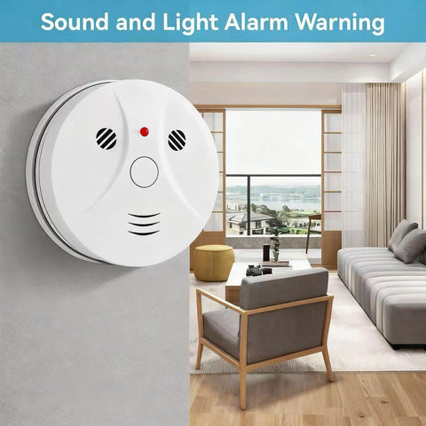 Lecoolife detector mounted with bracket and screws for secure installation