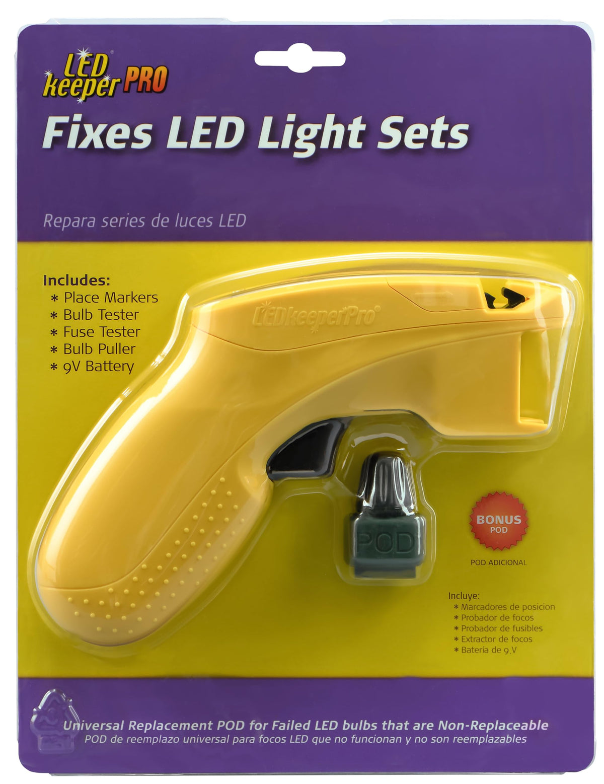 LED Keeper Pro front view for quick LED string diagnostics and repairs.