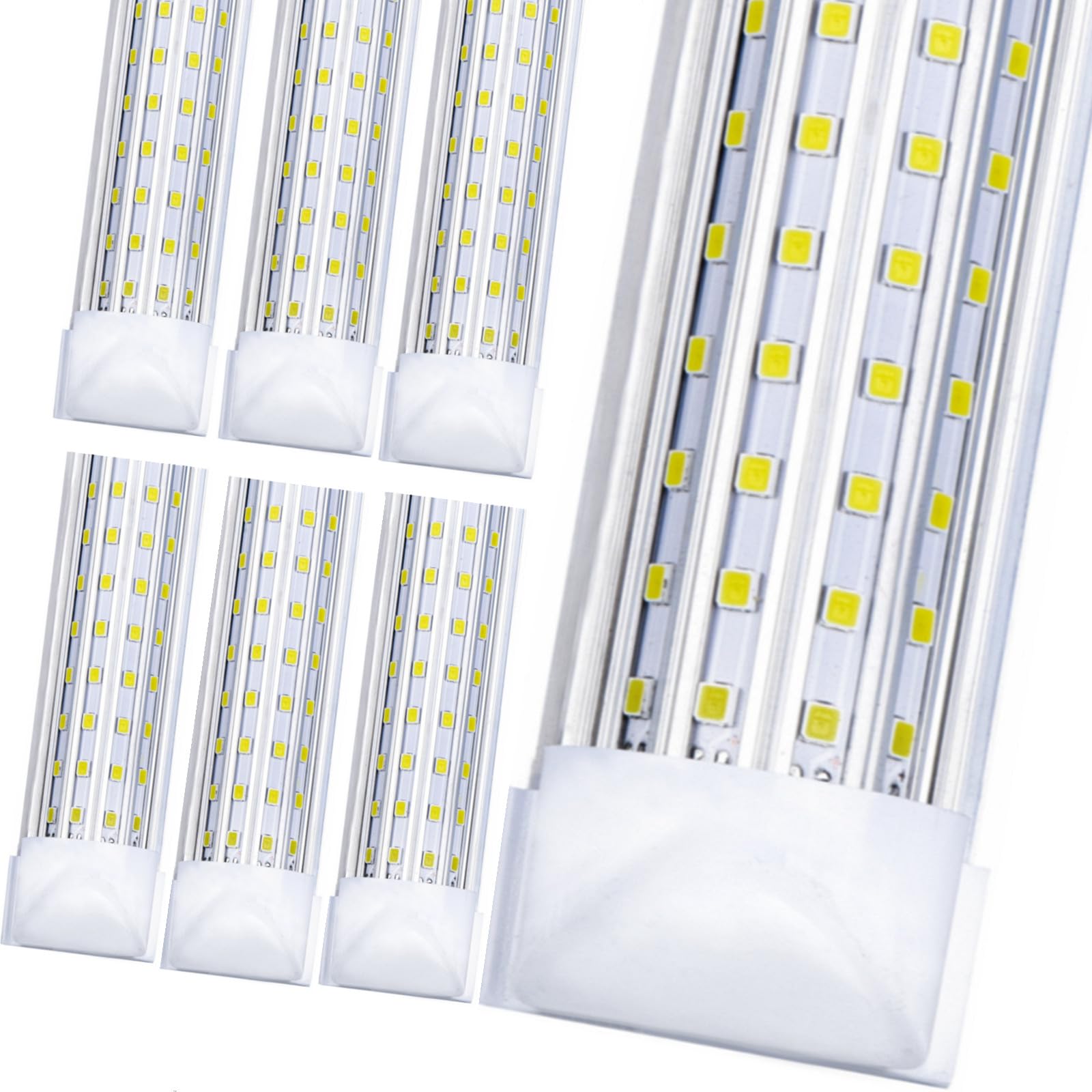 LED LIGHT 777 6-pack 4ft shop light with 6500K daylight for garages.