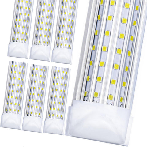 LED LIGHT 777 6-pack 4ft shop light with 6500K daylight for garages.