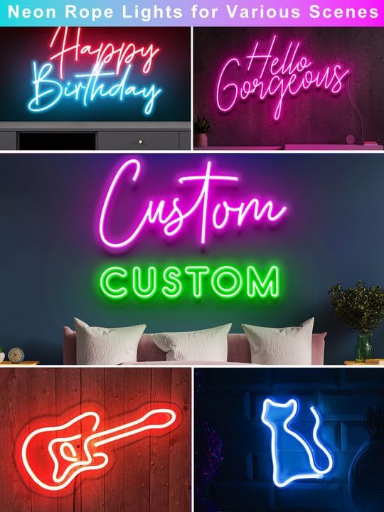 Ledagic music-sync neon rope light for dynamic ambience