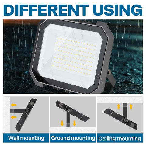 Leddictive energy-saving LED flood light cuts energy use up to 85%.