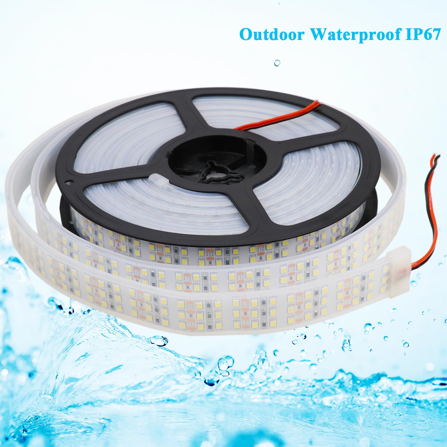 LEDENET 16.4ft LED strip packaging shows ready-to-install length.