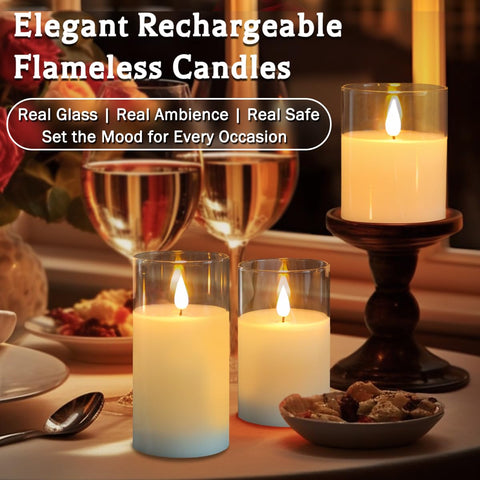 LEDHOLYT flameless candles are ideal gifts for Valentine’s Day or anniversaries