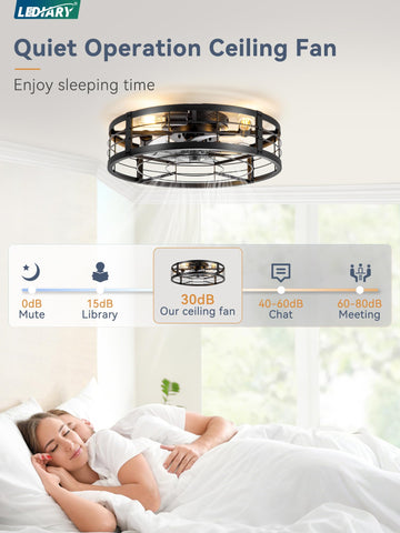 LEDIARY bladeless enclosed design keeps blades hidden for safety