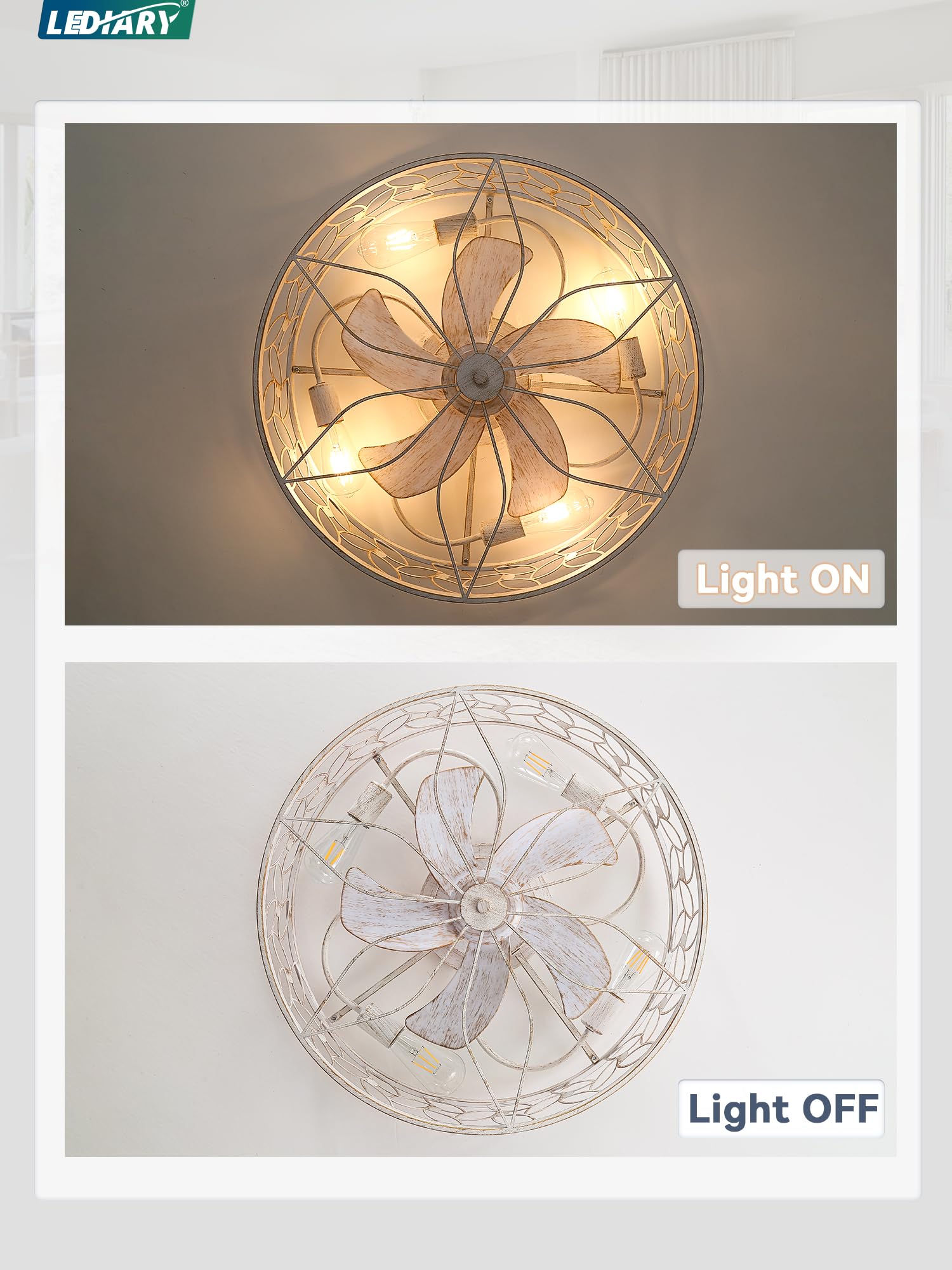 LEDIARY compatible with E26 bulbs for flexible lighting.