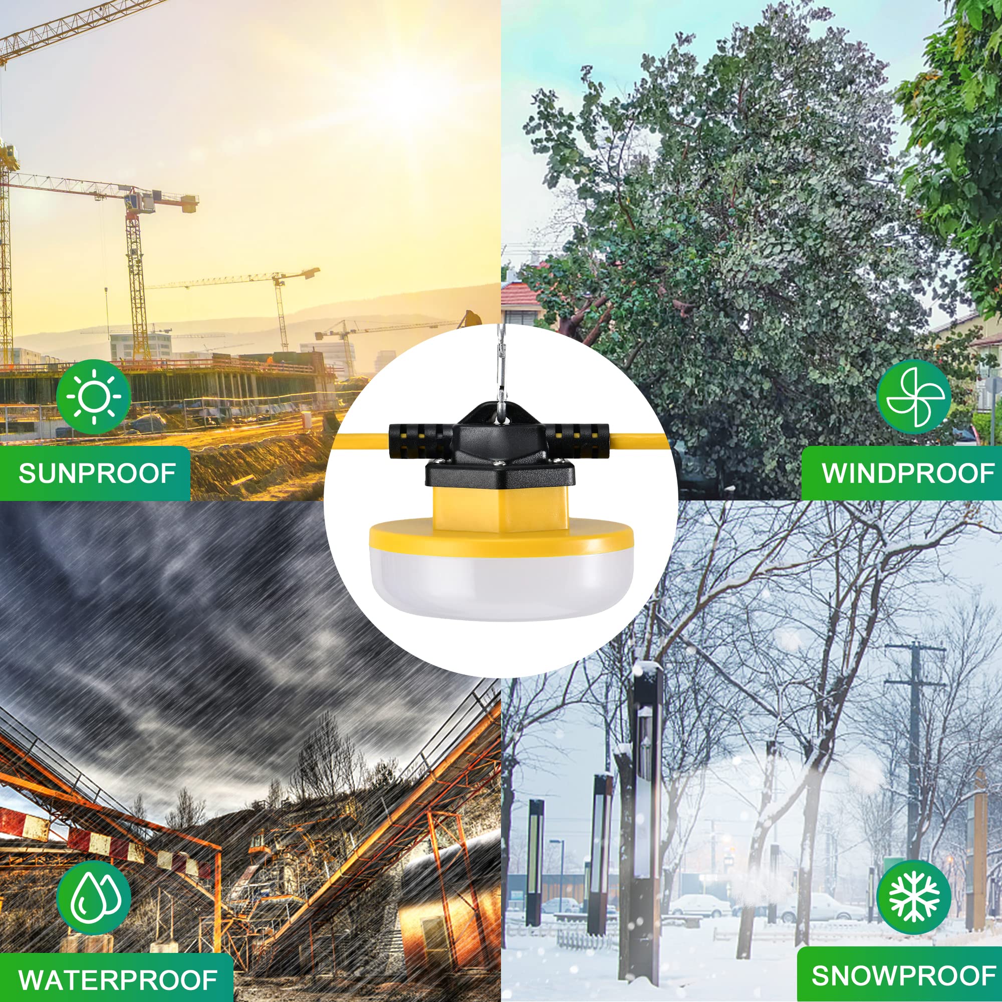 LEDIARY IP65 industrial-grade light withstands outdoor weather
