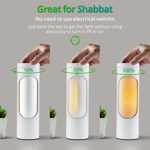 LEDIARY Kosher Lamp bulb-included for easy setup and reliable Shabbos lighting.