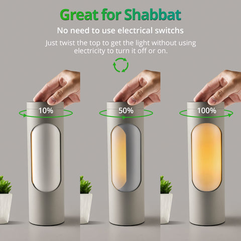 LEDIARY Kosher Lamp includes a bulb for easy setup.