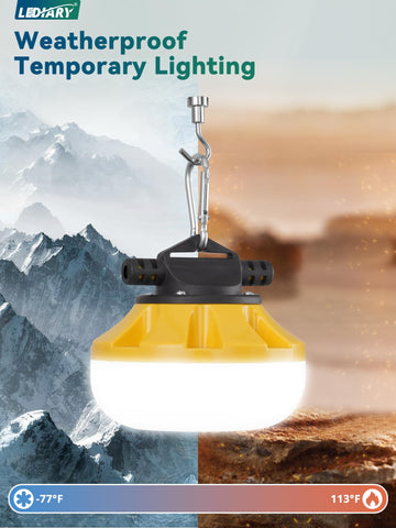 LEDIARY quick-connect heads enable easy positioning across work zones