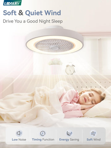 LEDIARY remote and app control for precise brightness and speed settings