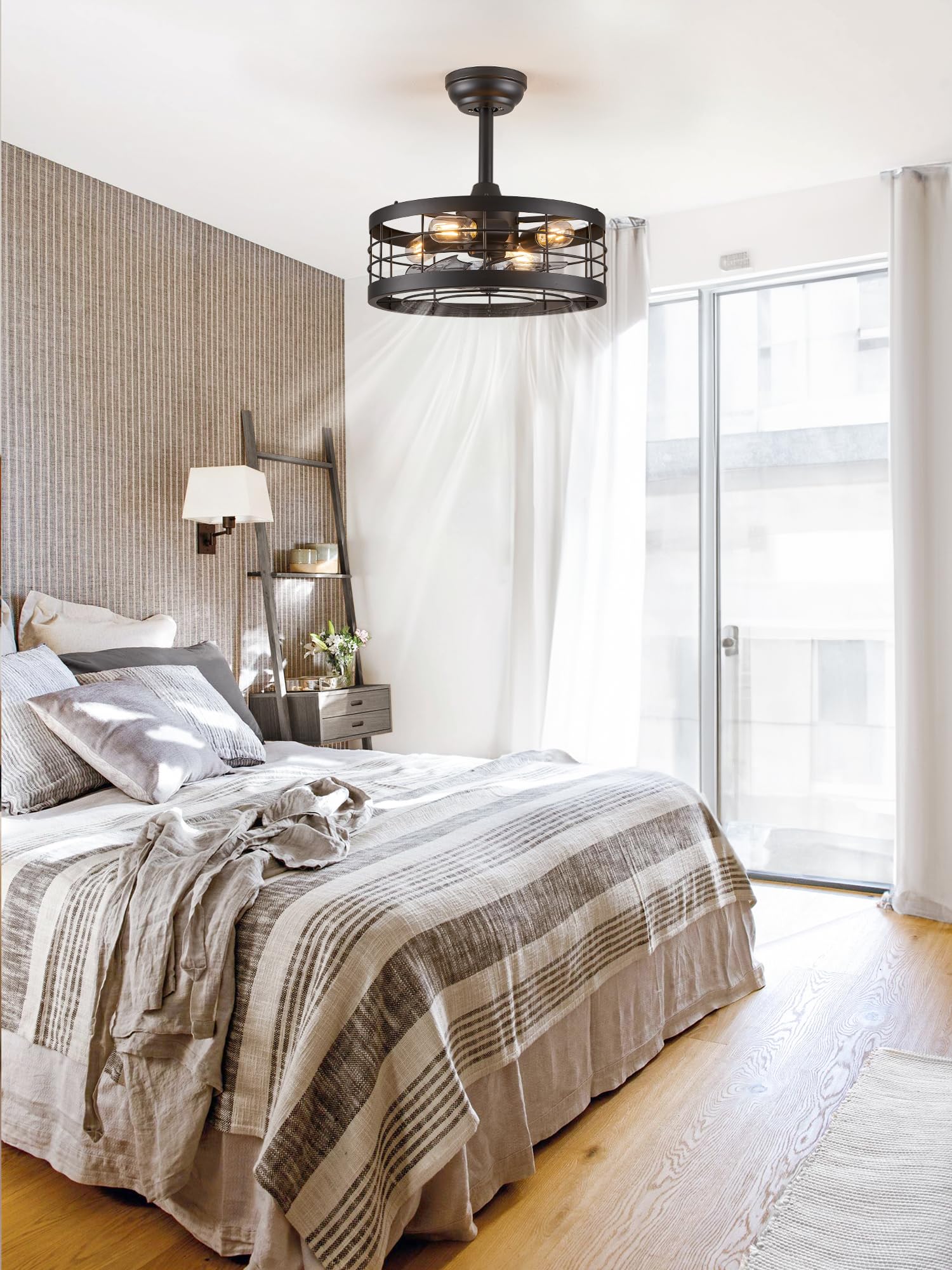 LEDIARY remote and wall switch versatility for sleep-friendly nights.