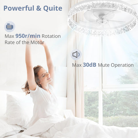 LEDIARY reversible copper motor for summer cooling and winter warmth