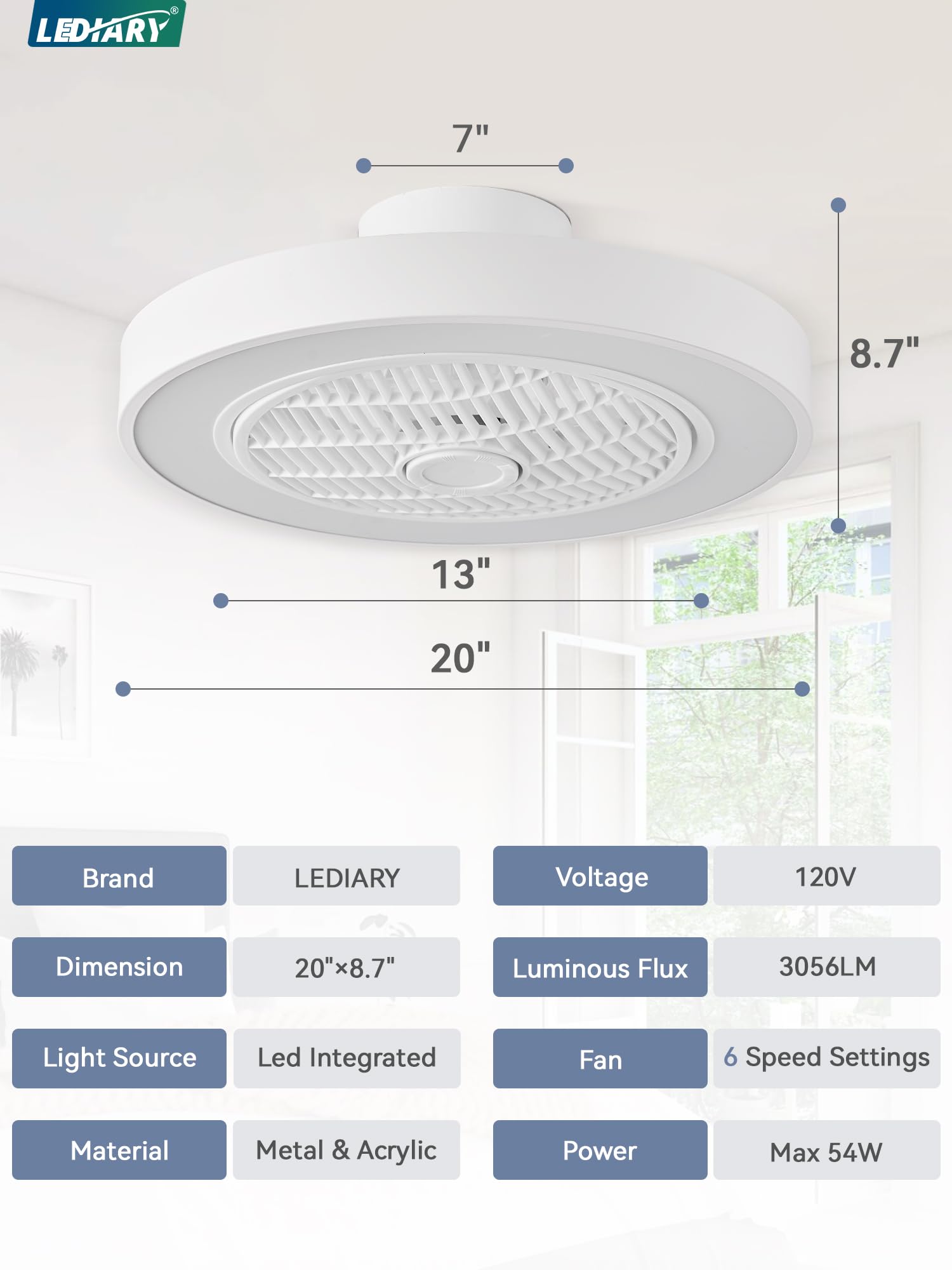 LEDIARY timer function enables 1-2 hour scheduling for sleep