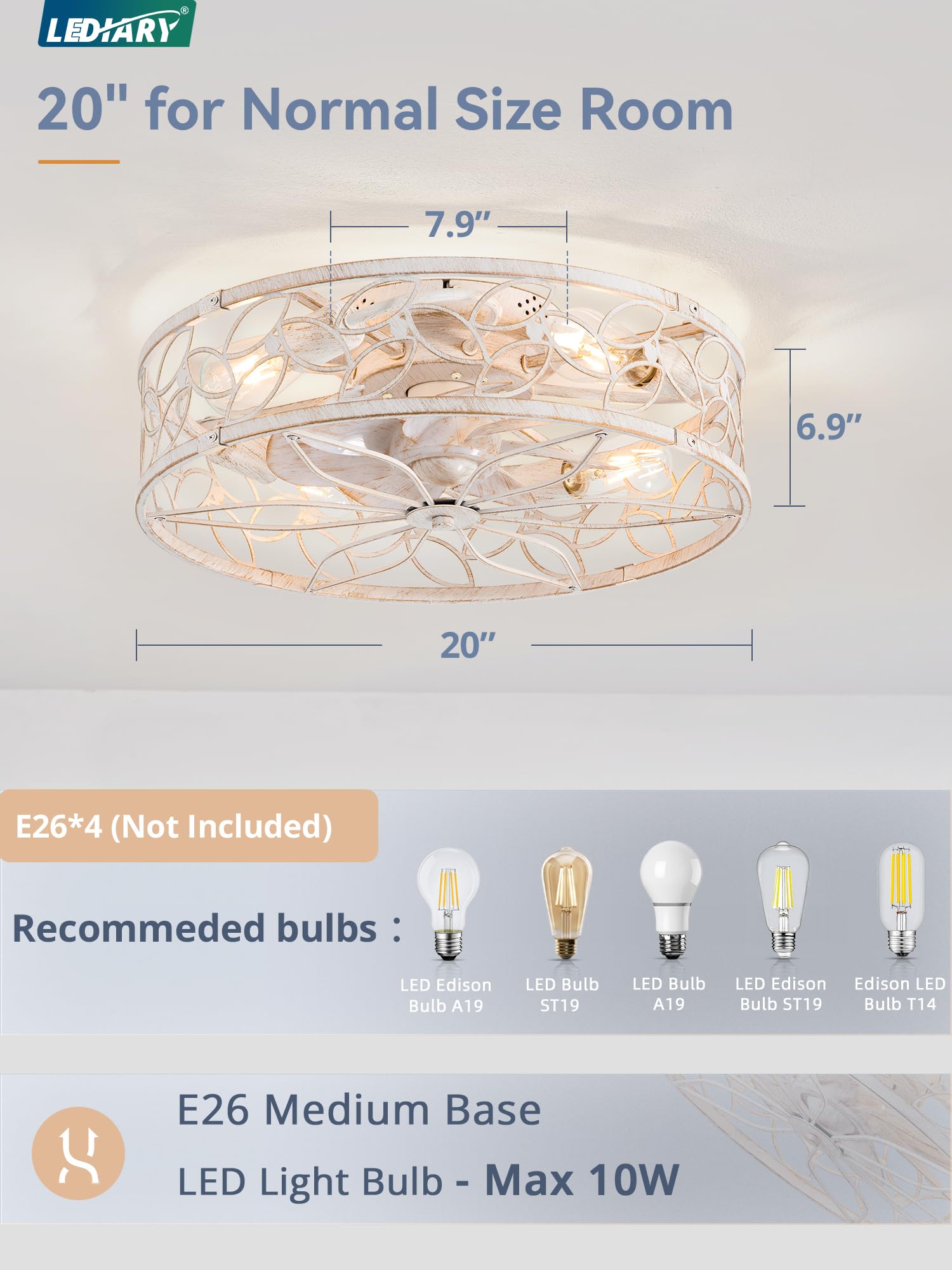 LEDIARY timer settings help plan lighting and cooling efficiently.
