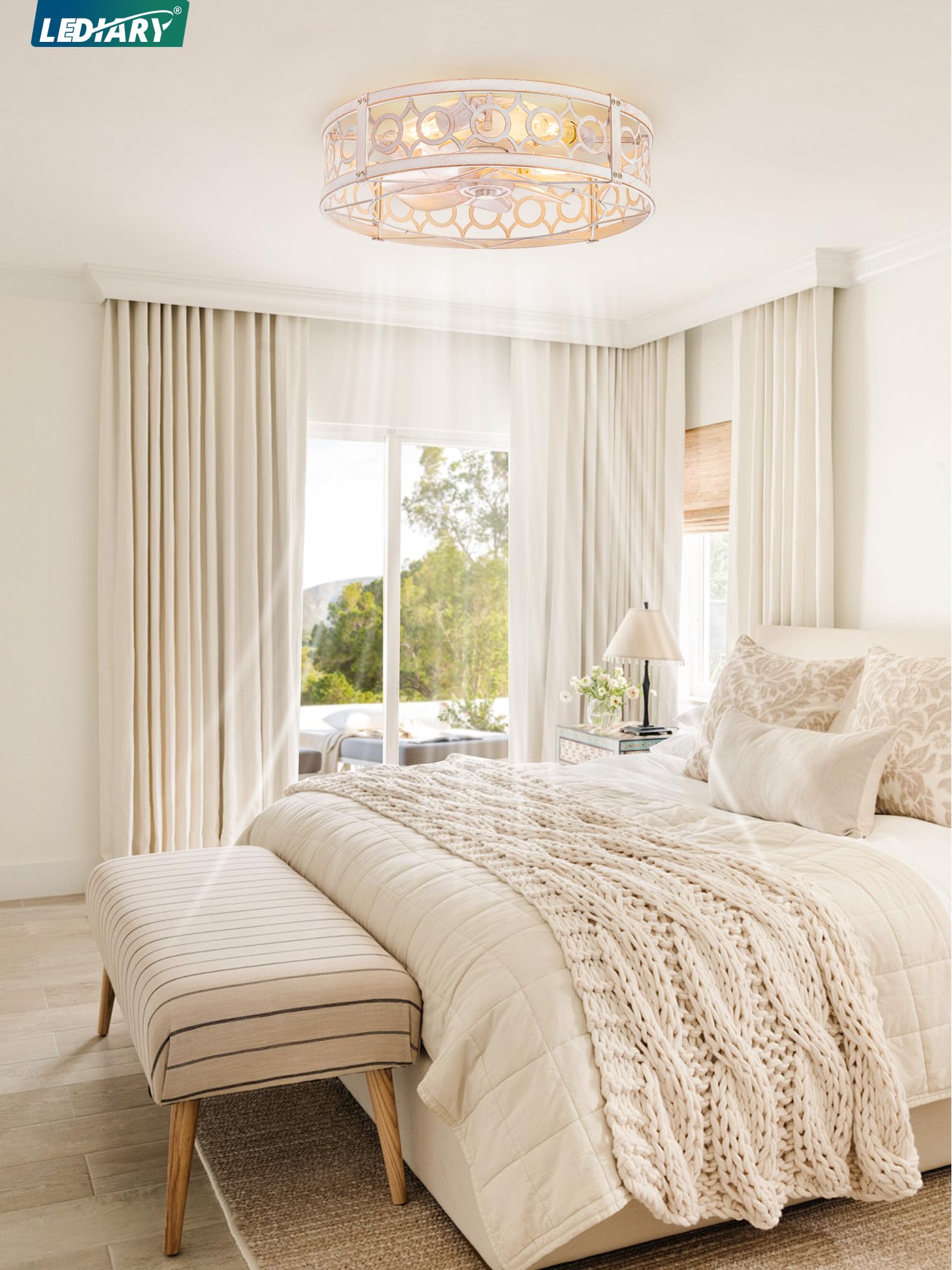 LEDIARY vintage textured finish blends French-inspired style with modern craftsmanship