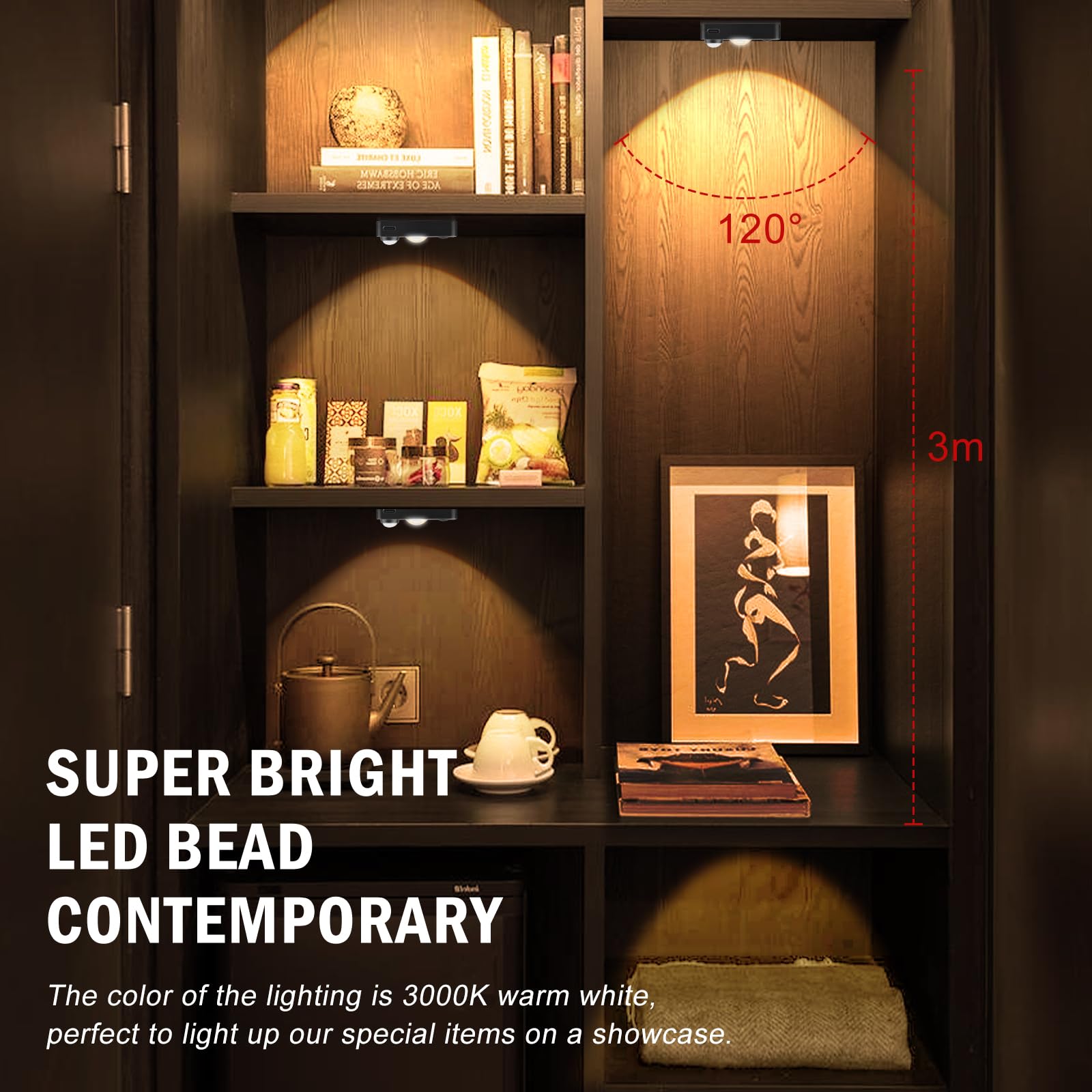 LEDLampsWorld compact lighting suitable for bedrooms, kitchens, closets.