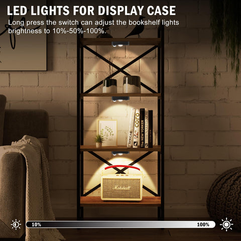 LEDLampsWorld motion-activated night light in setup use.