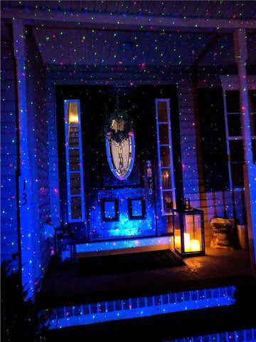 LEDMall remote control operation for easy holiday lighting.