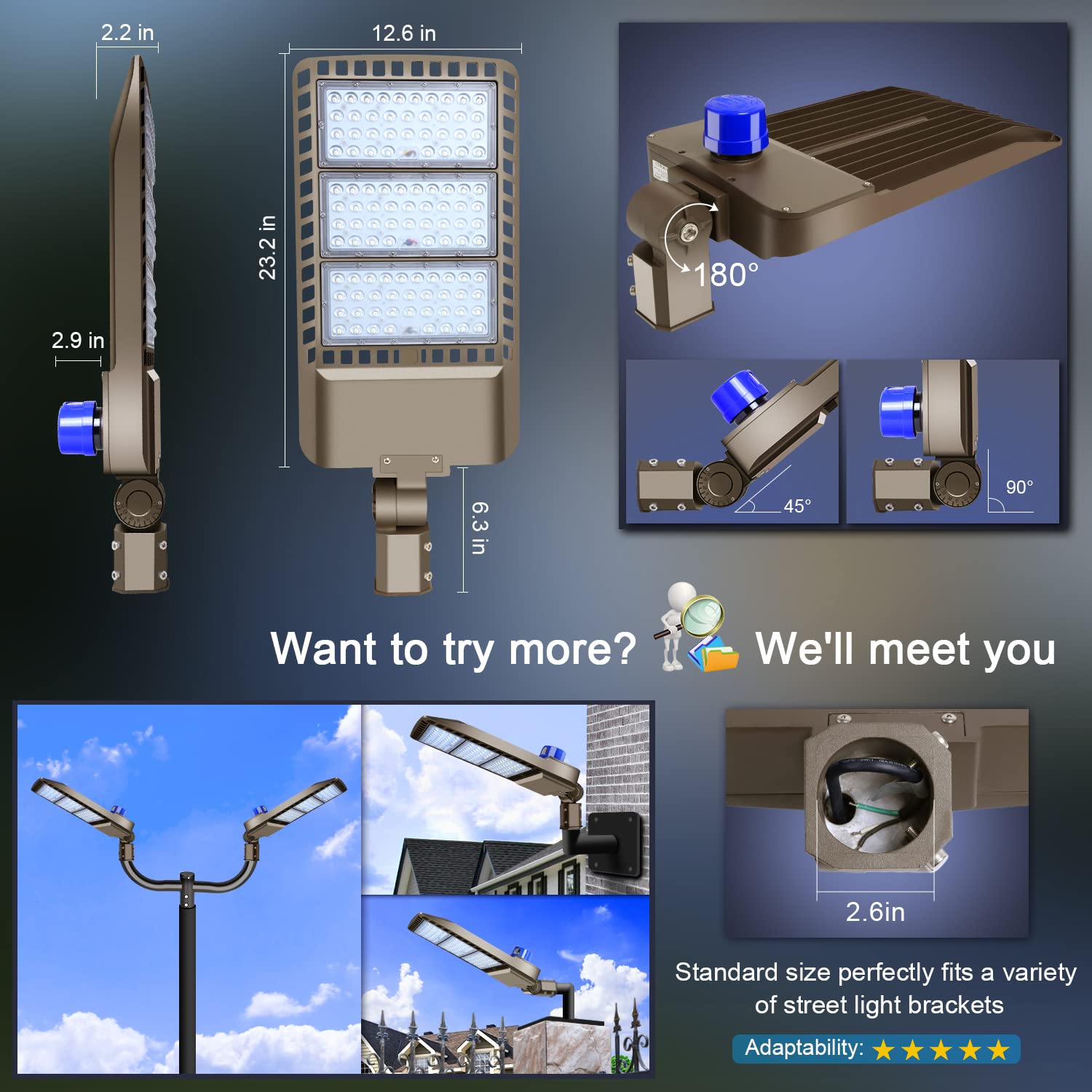 Ledmo two-pack set provides consistent outdoor security lighting for exteriors.