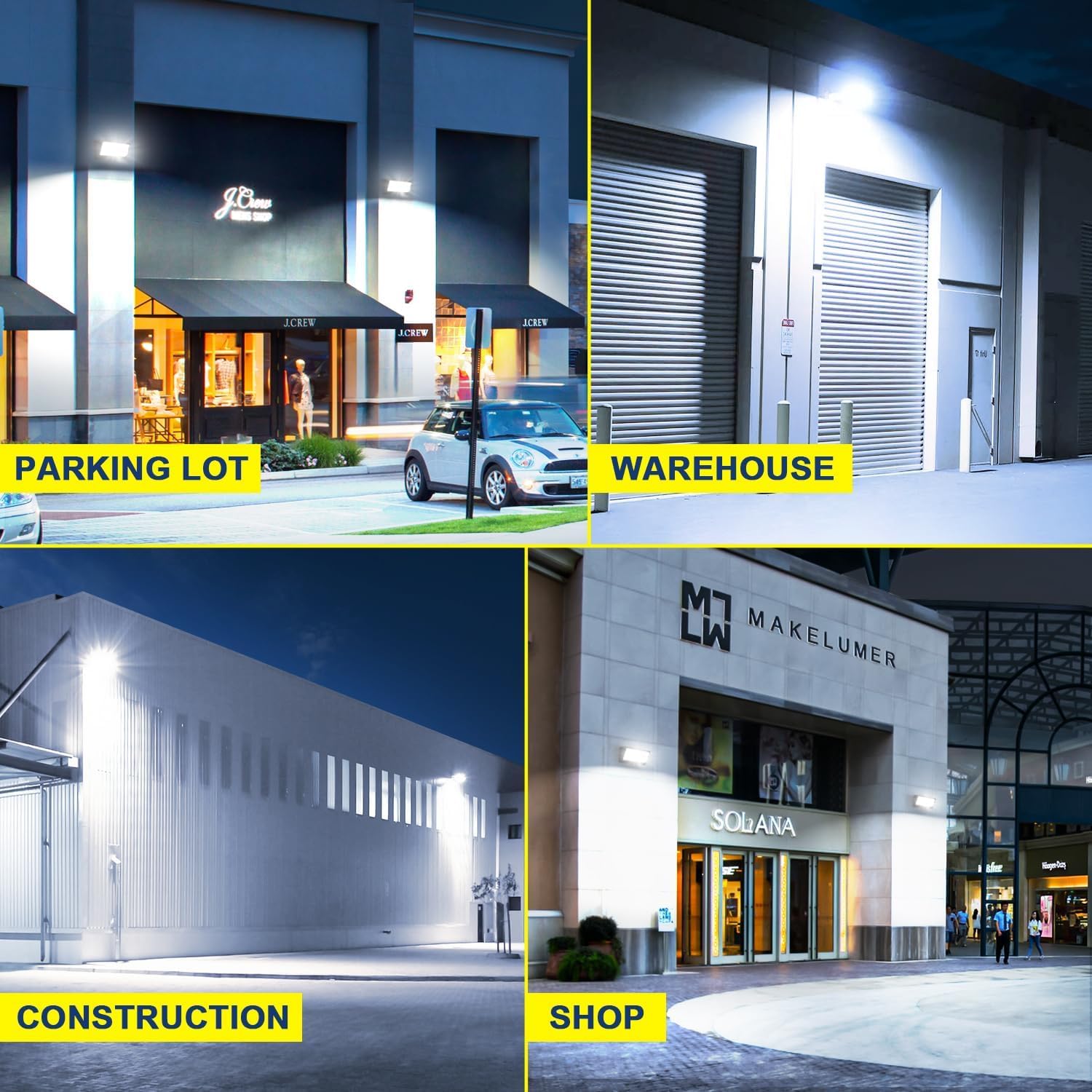 Ledmo 120W efficiency supports energy savings for commercial settings
