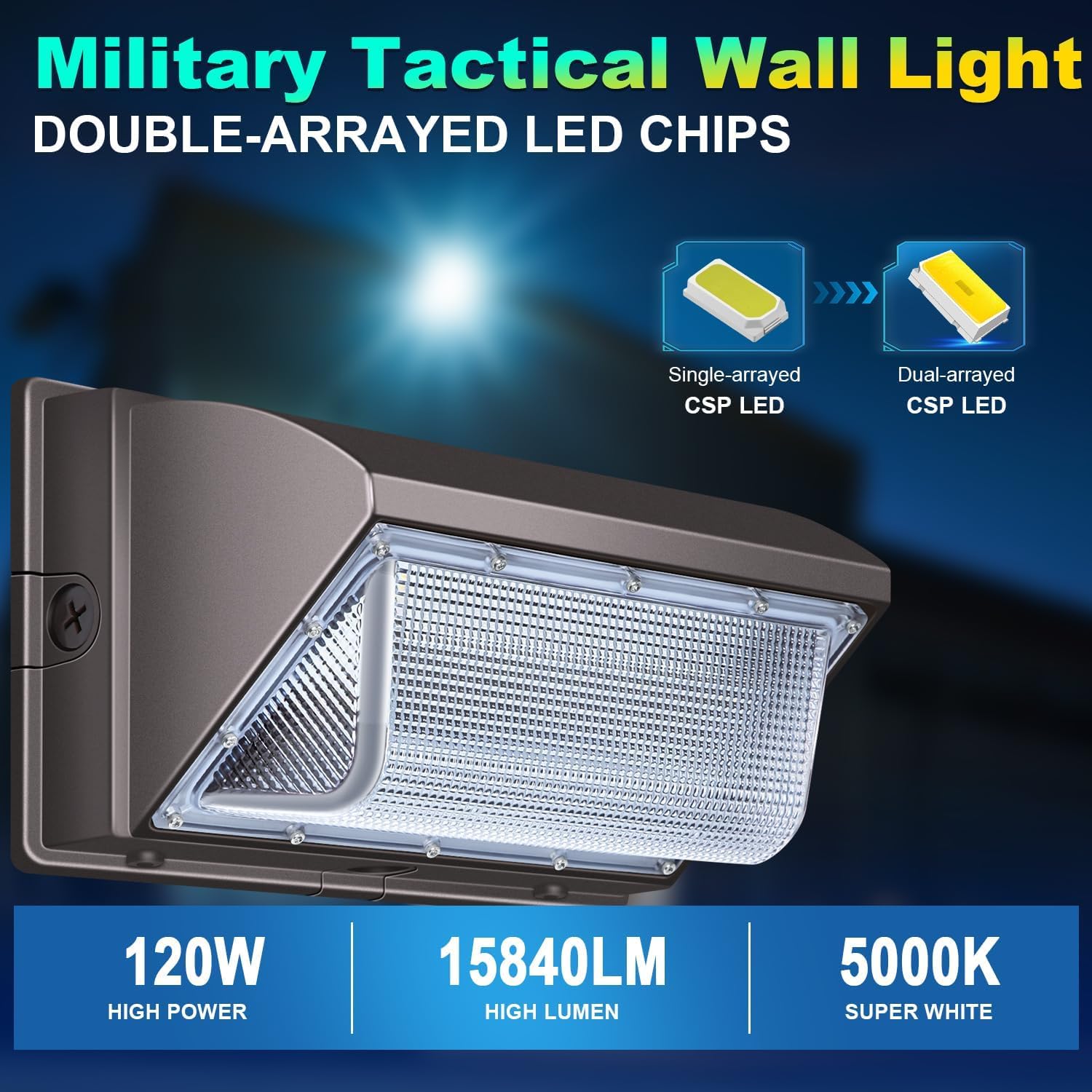 Ledmo bronze finish closeup shows durable weatherproof exterior.