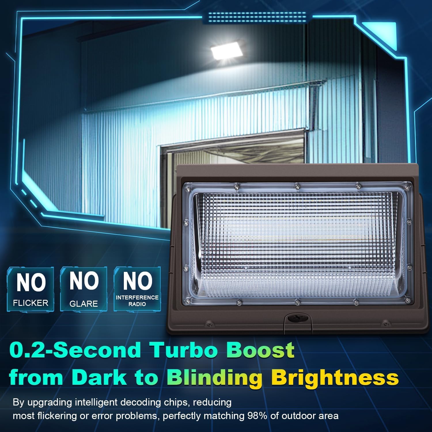 Ledmo IP65 rating confirms weatherproof performance in damp spaces.