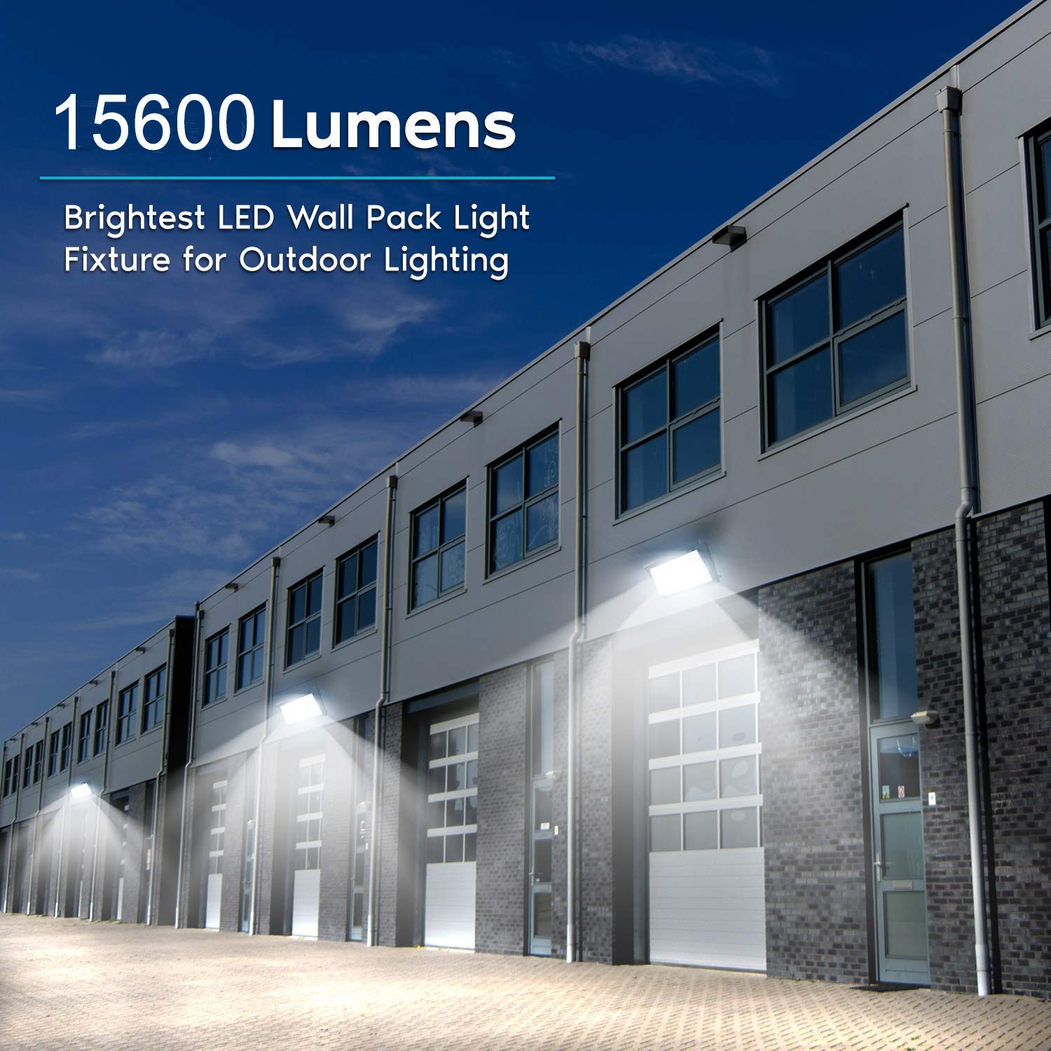 LEDMO outdoor security light ideal for building and yard illumination