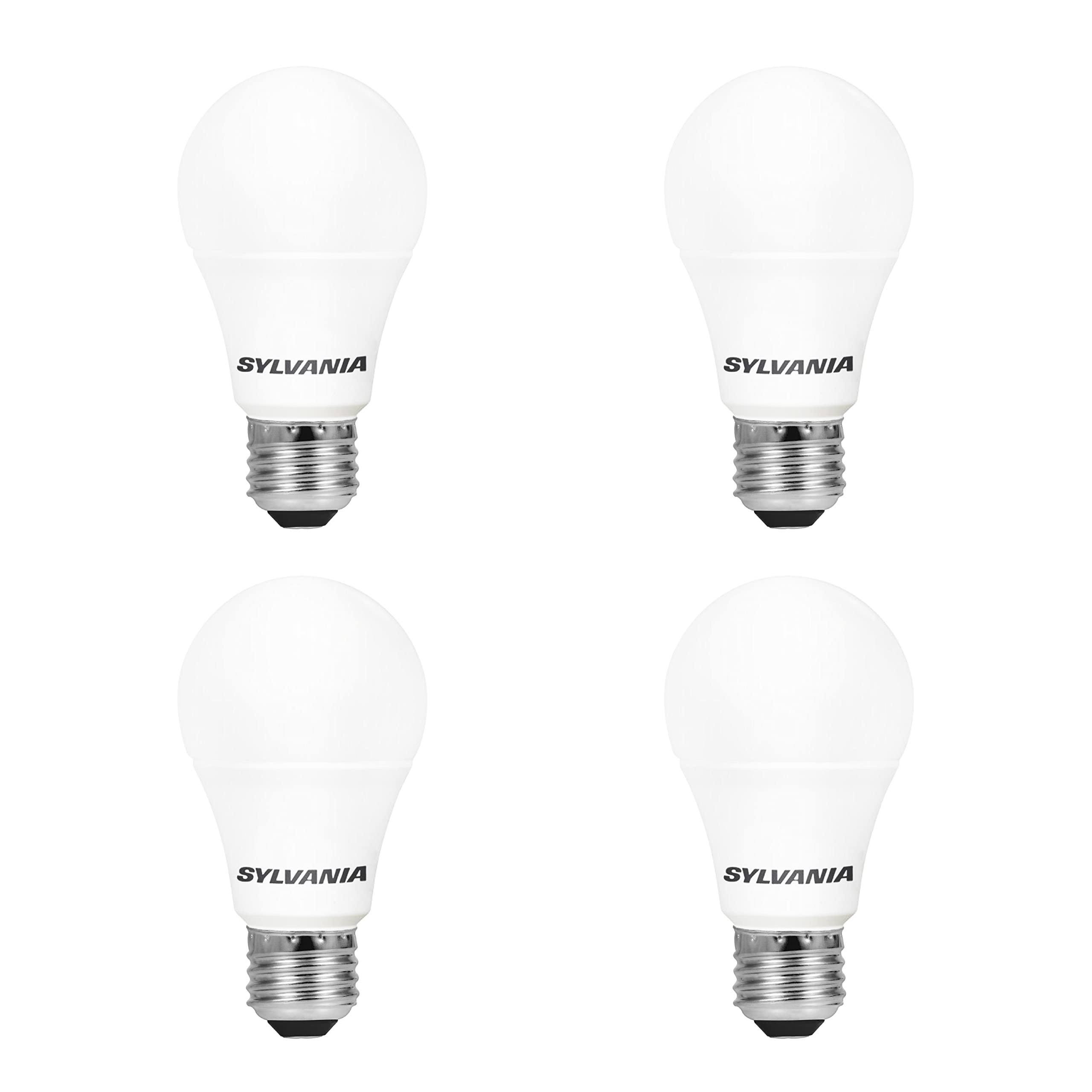 LEDVANCE Sylvania 75W-equivalent LED A19 bulb saves energy without sacrificing brightness.