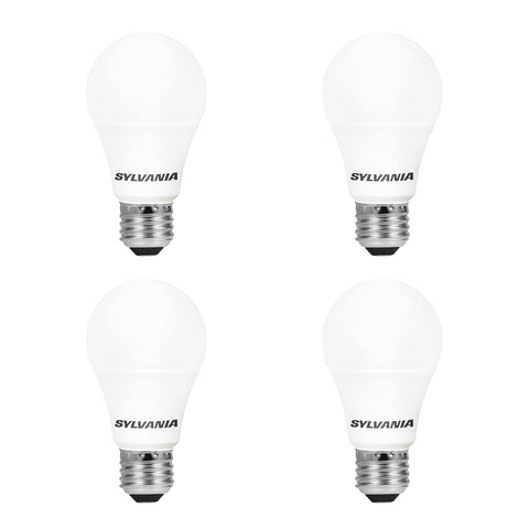 LEDVANCE Sylvania 75W-equivalent LED A19 bulb saves energy without sacrificing brightness.