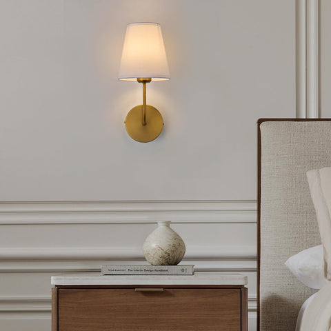 LEECOORA living room ambience lit by pair creates cohesive wall lighting
