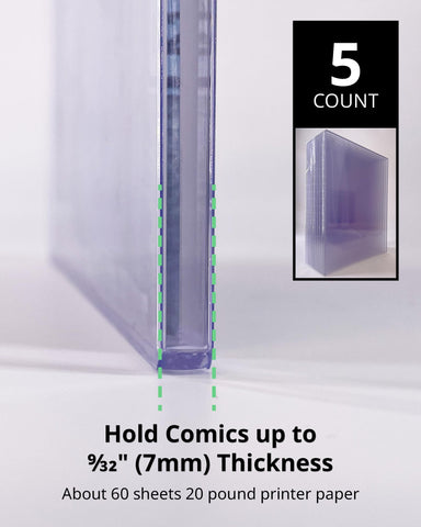 LEEFLIT rigid PVC keeps publications safe for years.