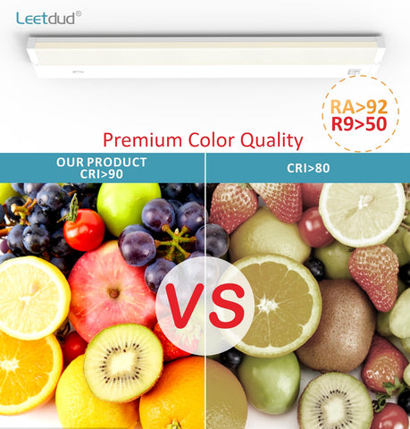 Leetdud LED under-cabinet light easy plug-in or hardwired installation