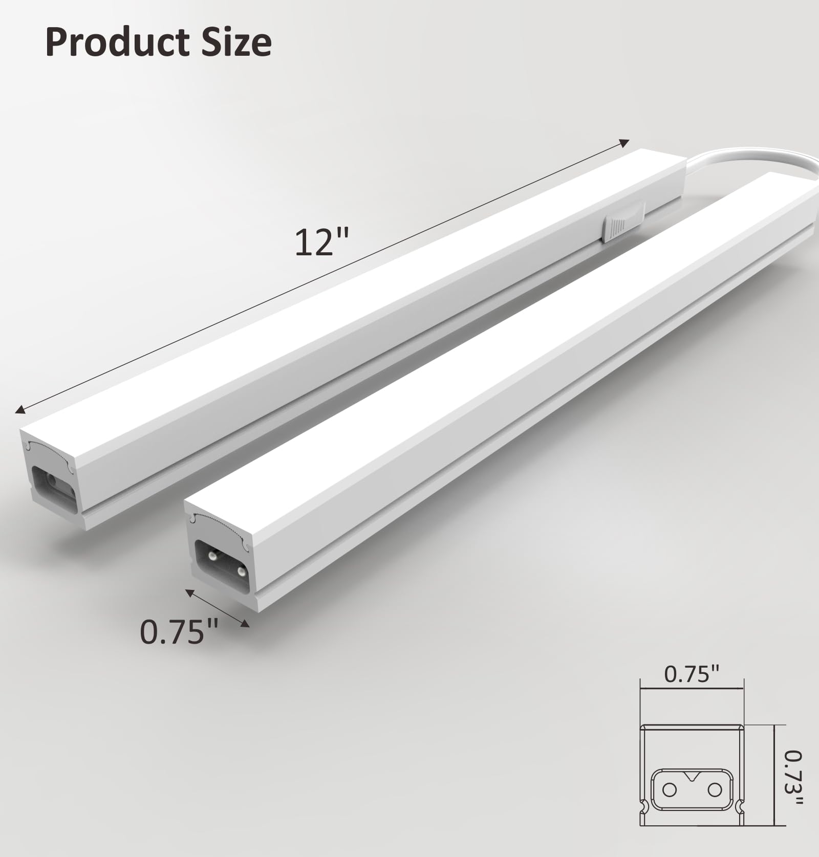 Leetdud shelf lighting enhances displays with crisp, color-faithful illumination