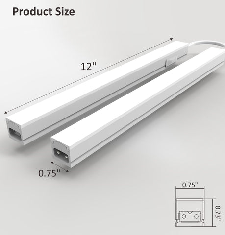 Leetdud shelf lighting enhances displays with crisp, color-faithful illumination