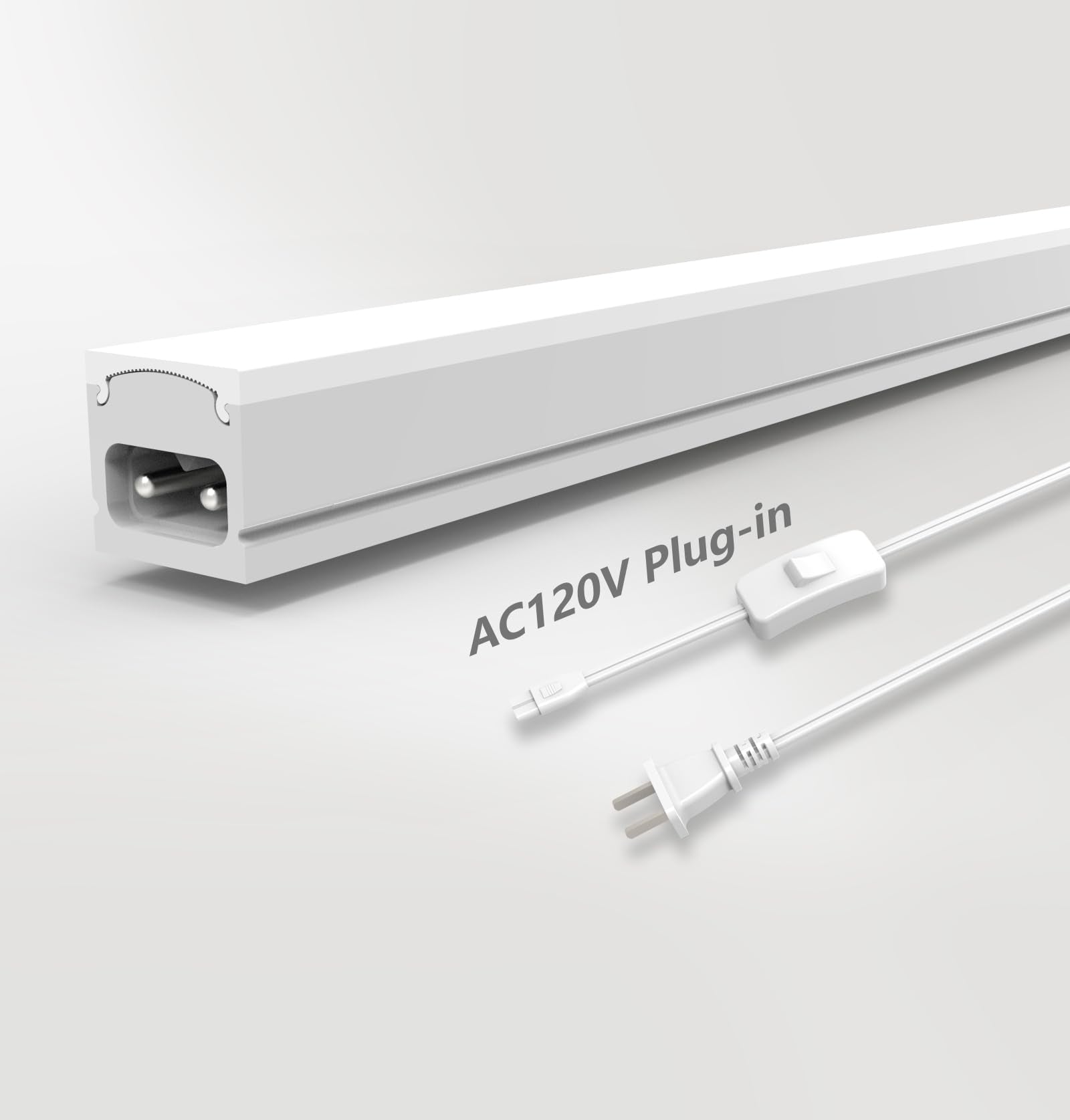 Leetdud under-cabinet light with slim profile for discreet kitchen lighting