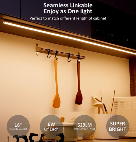 Leetdud 16-inch fixture delivers 529lm for counters