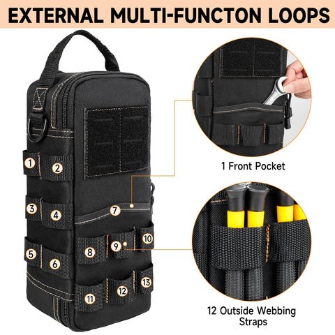LEFOR-Z portable design with shoulder strap for crossbody carry